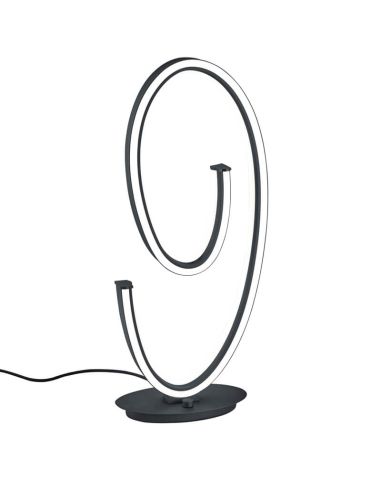 Lámpara de Sobremesa LED Regulable CIOLA Negra 21W Dim To Warm Cinque