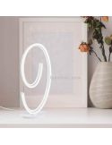 Lámpara de Sobremesa LED de Diseño CIOLA Blanca 21W Dim To Warm Cinque