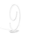 Lámpara de Sobremesa LED de Diseño CIOLA Blanca 21W Dim To Warm Cinque