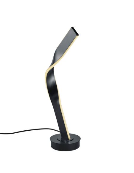 Lampe de table LED CICENZA noire 12 W avec variateur intégré