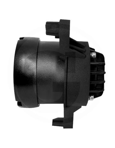 Luz lateral de farol baixo LED redonda de 20 W para John Deere séries 6M, 6R, 7R e 8R aprovada com conector