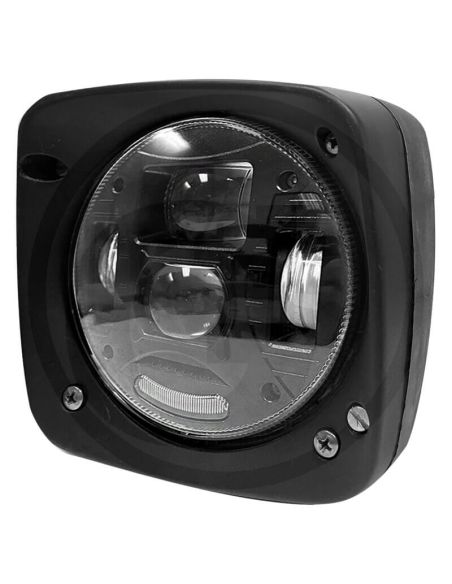 Faro Principal LED Redondo con Conexión H4 para Tractores – John Deere, Case IH, David Brown, New Holland, Fiat y Lamborghini