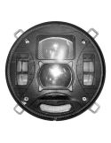 Faro Principal LED Redondo con Conexión H4 para Tractores – John Deere, Case IH, David Brown, New Holland, Fiat y Lamborghini