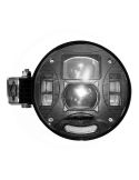 Faro Principal LED Redondo con Conexión H4 para Tractores – John Deere, Case IH, David Brown, New Holland, Fiat y Lamborghini