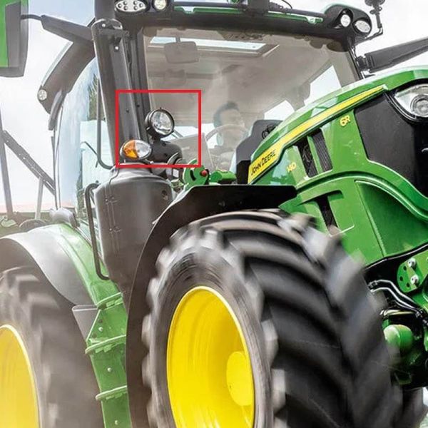 Faro Delantero LED Redondo con Posición, Cruce y Carretera Homologado 10-30V