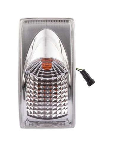 Piloto Trasero para Fendt con Luz intermitente 12V | Tulipa transparente