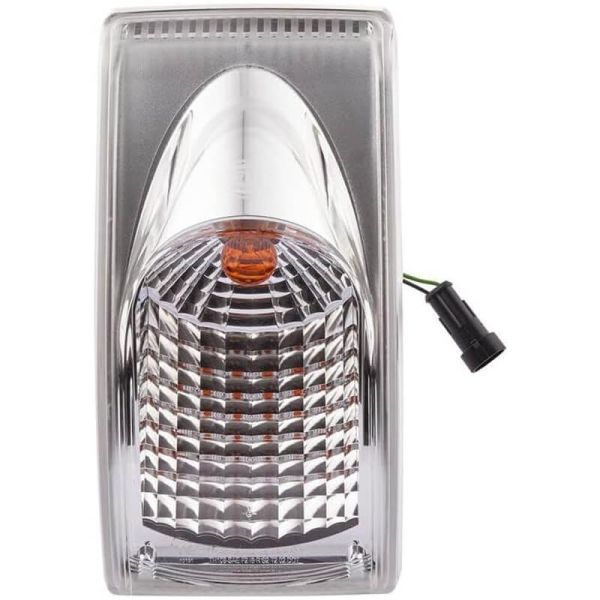 Piloto Trasero para Fendt con Luz intermitente 12V | Tulipa transparente