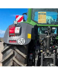 Piloto Trasero para Fendt con Luz de Freno y Posición 12V | Tulia Roja | Fendt Serie 800 900 1000 OEM 2