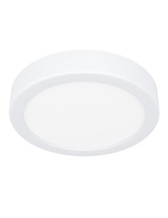 Luminária embutida de superfície FUEVA 6 LED para banheiros, Ø165mm, branca, 7,5W, 1000Lm CCT (2700K-4000K-6500K), IP44