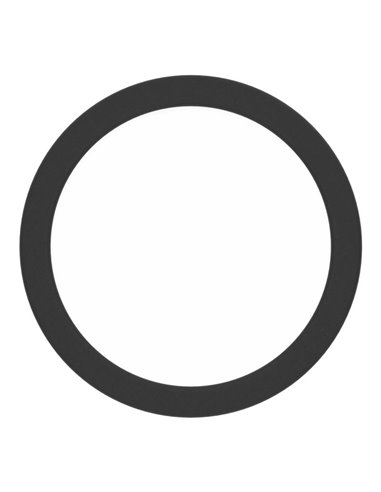 Plafón negro de superficie LED para baño Ø165mm FUEVA 6, 7,5W CCT (2700K-4000K-6500K), IP44