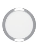 Plafón LED de superficie IP44 Ø165mm FUEVA 6 cromo, 7,5W 1000Lm CCT (2700K-4000K-6500K) para baño