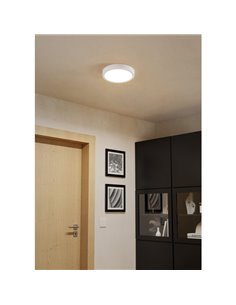 Plafón LED de superficie blanco Ø210mm FUEVA 6, 11,5W 1550Lm CCT (2700K-4000K-6500K), IP20 2