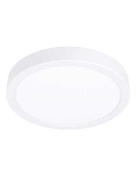 Plafón LED de superficie blanco Ø210mm FUEVA 6, 11,5W 1550Lm CCT (2700K-4000K-6500K), IP20