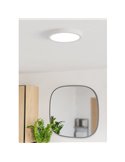 Plafón de baño FUEVA 6 blanco Ø210mm, 11,5W 1550Lm CCT (2700K-4000K-6500K), IP44