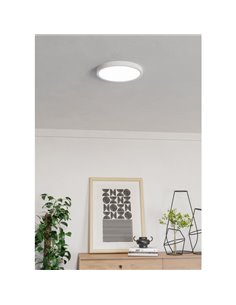 Plafón LED blanco FUEVA 6 Ø280mm, 14,2W 1800Lm CCT (2700K-4000K-6500K), IP20 2