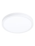 Plafonnier LED blanc FUEVA 6 Ø 280 mm, 14,2 W, 1 800 lm, CCT (2 700 K-4 000 K-6 500 K), IP20