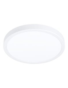 Plafonnier de salle de bain IP44 Ø280mm FUEVA 6 blanc, 14,2W 1800Lm CCT (2700K-4000K-6500K)