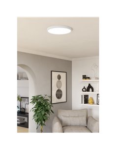 Plafón LED de superficie Ø390mm blanco FUEVA 6, 17W 2900Lm CCT (2700K-4000K-6500K), IP20 2