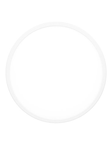 Luminária de teto LED de superfície Ø390mm branca FUEVA 6, 17W 2900Lm CCT (2700K-4000K-6500K), IP20