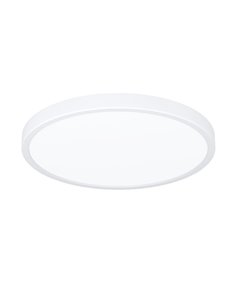 Luminária de teto LED de superfície Ø390mm branca FUEVA 6, 17W 2900Lm CCT (2700K-4000K-6500K), IP20
