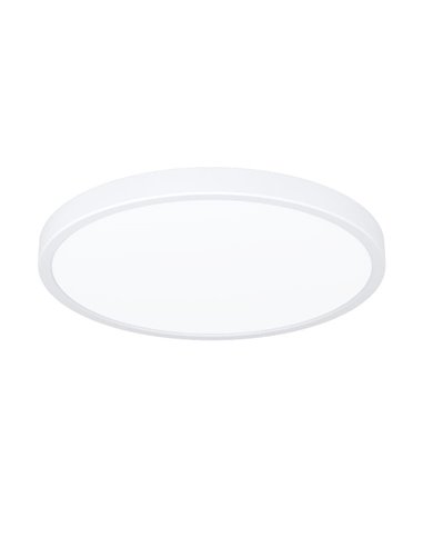 Luminária de teto LED de superfície Ø390mm branca FUEVA 6, 17W 2900Lm CCT (2700K-4000K-6500K), IP20