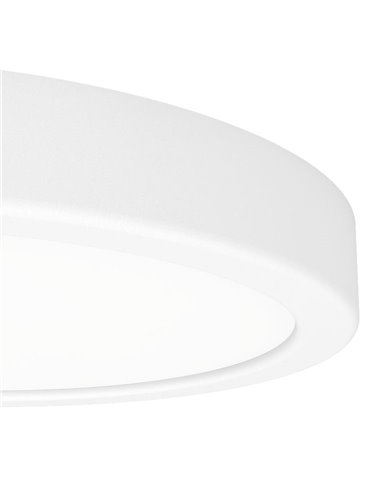 Plafón LED inteligente CONNECT-Z blanco Ø210mm FUEVA 6-Z, RGB+CCT (2700-6500K)