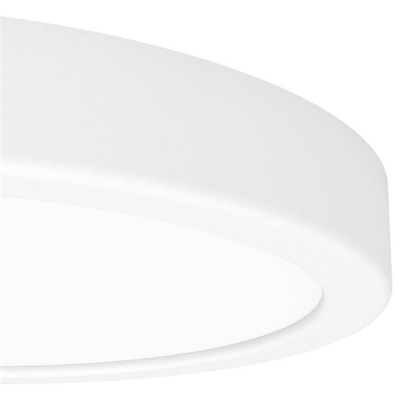 Luminária de teto LED inteligente FUEVA 6-Z CONNECT-Z, branca, Ø210 mm, RGB+CCT (2700-6500K)