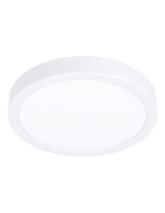 Plafón LED inteligente CONNECT-Z blanco Ø210mm FUEVA 6-Z, RGB+CCT (2700-6500K)