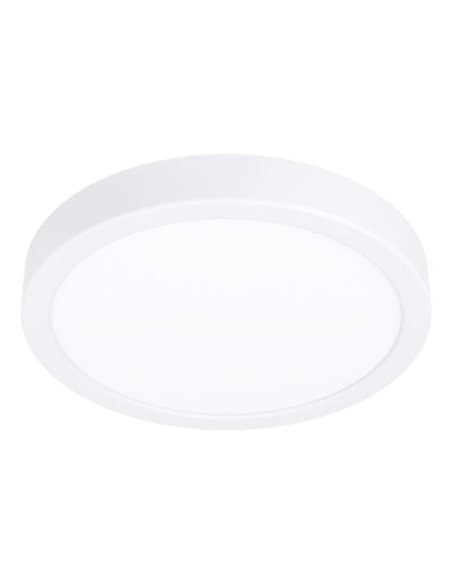 Plafón LED inteligente CONNECT-Z blanco Ø210mm FUEVA 6-Z, RGB+CCT (2700-6500K)