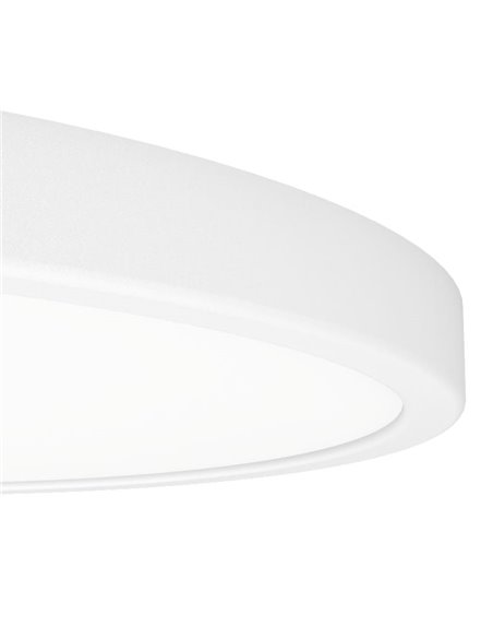 Plafón LED inteligente CONNECT-Z blanco Ø390mm FUEVA 6-Z, RGB+CCT (2700-6500K)