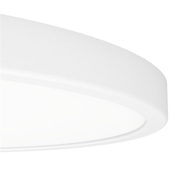 Plafón LED inteligente CONNECT-Z blanco Ø390mm FUEVA 6-Z, RGB+CCT (2700-6500K)