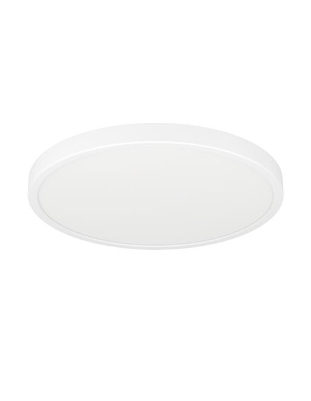 Plafonnier LED intelligent FUEVA 6-Z CONNECT-Z, blanc, Ø 390 mm, RVB + CCT (2 700-6 500 K)