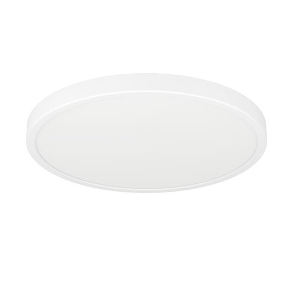 Plafón LED inteligente CONNECT-Z blanco Ø390mm FUEVA 6-Z, RGB+CCT (2700-6500K)
