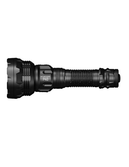 Linterna de mano P40 doble haz 2000 lúmenes, alcance ultra largo 2900m IP68 sumergible 2 metros