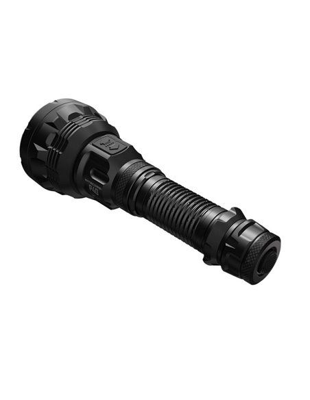 Linterna de mano P40 doble haz 2000 lúmenes, alcance ultra largo 2900m IP68 sumergible 2 metros