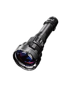 Lampe torche à double faisceau P40, 2 000 lumens, portée ultra longue (2 900 m), IP68, submersible (2 m).