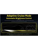 Linterna de mano P40 doble haz 2000 lúmenes, alcance ultra largo 2900m IP68 sumergible 2 metros