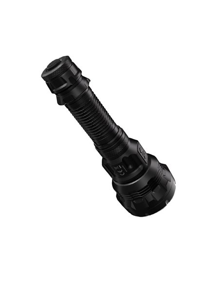 Linterna de mano P40 doble haz 2000 lúmenes, alcance ultra largo 2900m IP68 sumergible 2 metros