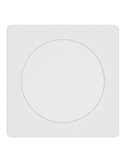 Downlight LED cuadrado empotrable 117X117mm blanco FUEVA 6, CCT (2700K-4000K-6500K), 6,3W, 720Lm