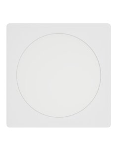 Downlight LED empotrable cuadrado 166×166mm blanco FUEVA 6, CCT (2700K-4000K-6500K), 10,5W 1200Lm, IP20