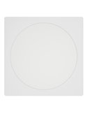 Downlight LED empotrable cuadrado 216×216mm blanco FUEVA 6, CCT (2700K-4000K-6500K), 18,5W 2100Lm, IP20