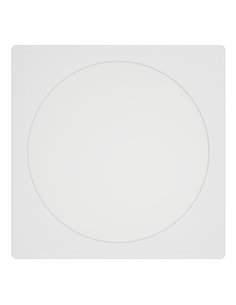 Downlight LED quadrado embutido 216x216mm branco FUEVA 6, CCT (2700K-4000K-6500K), 18,5W 2100Lm, IP20