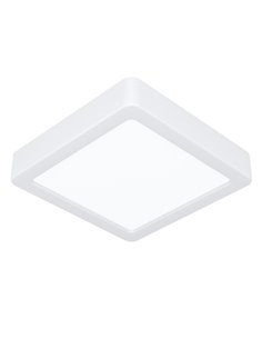 Plafonnier LED carré en saillie 150x150mm blanc FUEVA 6, CCT (2700K-4000K-6500K), 6,3W 720Lm, IP20