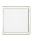 Luminária de teto de superfície FUEVA 6 LED, níquel 220×220 mm, 10,5 W 1200 Lm, CCT (2700 K-4000 K-6500 K), IP20