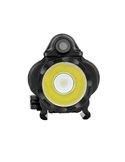 Linterna para arma con puntero IR invisible BALDR IR 1350Lm, 240m alcance y modo táctico IPX4