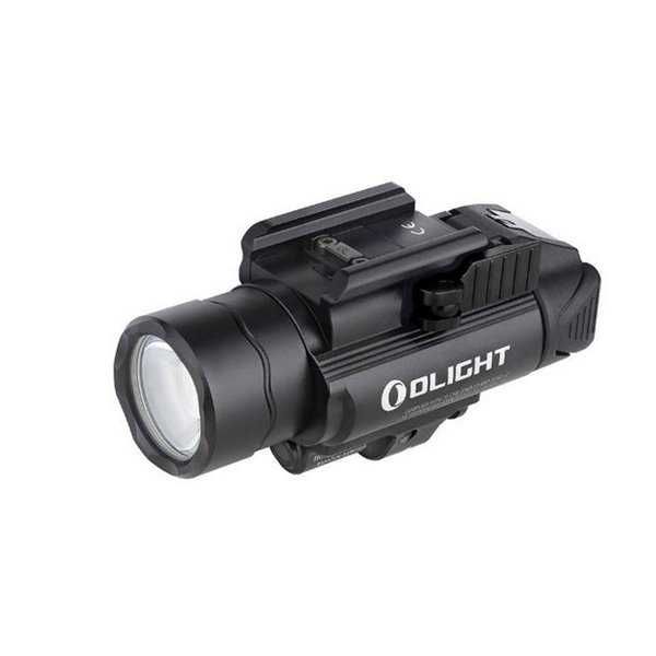 Linterna para arma con puntero IR invisible BALDR IR 1350Lm, 240m alcance y modo táctico IPX4