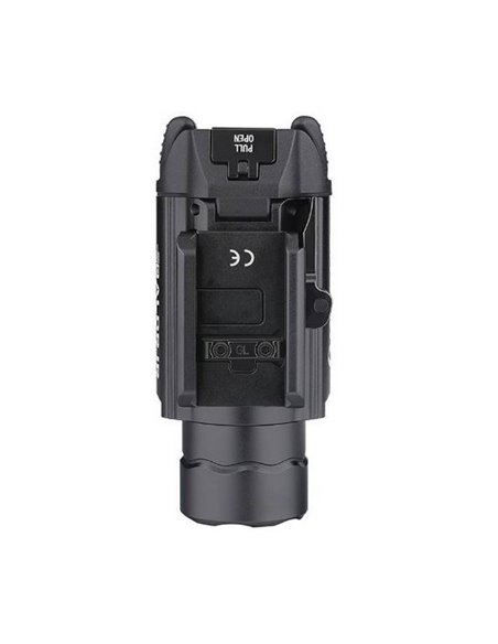 Linterna para arma con puntero IR invisible BALDR IR 1350Lm, 240m alcance y modo táctico IPX4