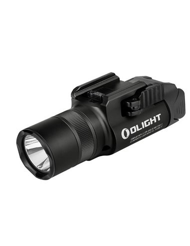 Linterna táctica para arma BALDR Pro R 1350Lm, 200m alcance, láser verde, IPX4 y recargable