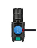Linterna táctica para arma BALDR Pro R 1350Lm, 200m alcance, láser verde, IPX4 y recargable