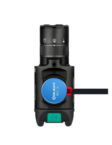 Linterna táctica para arma BALDR Pro R 1350Lm, 200m alcance, láser verde, IPX4 y recargable